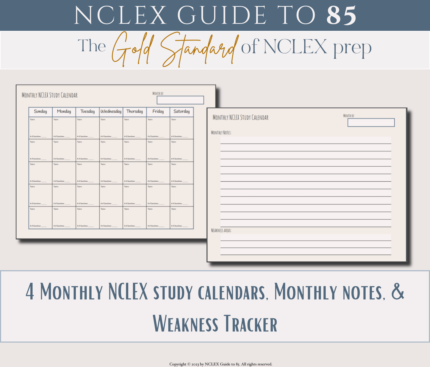 NCLEX Guide to 85 - The Nursing Perspective