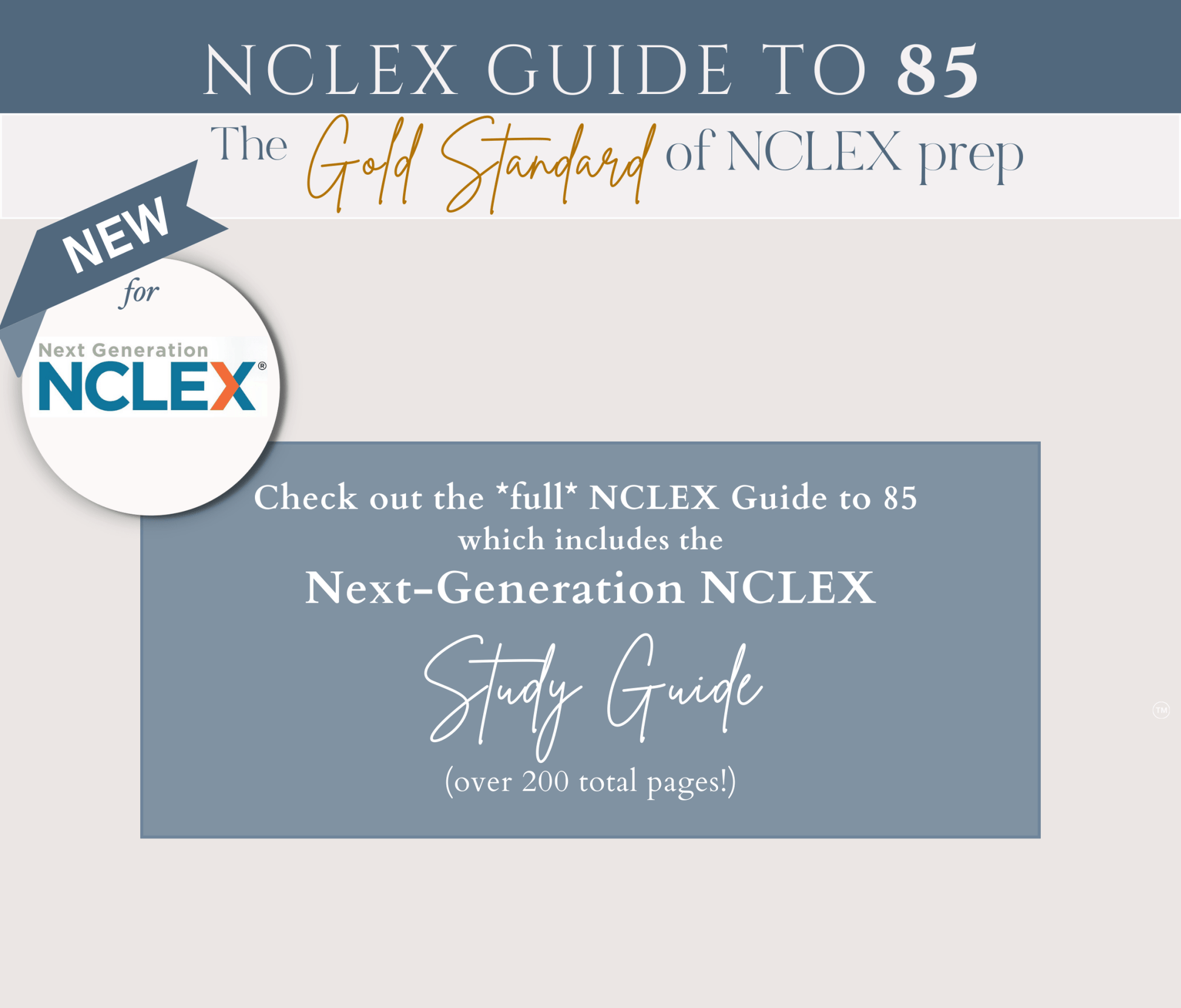 *Part 1 only* NCLEX Guide to 85 - The Nursing Perspective